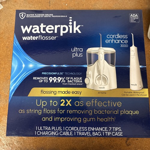 Waterpik water flosser - water,