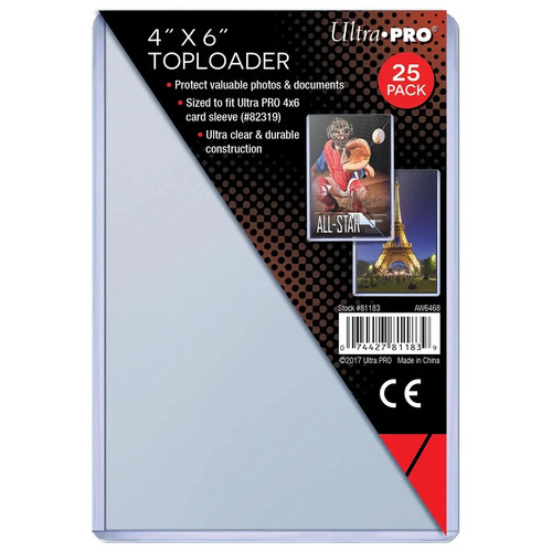 Ultra pro pack - 25-pack, 4"x6"