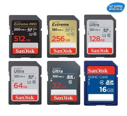 Sandisk cards 16gb 32gb - cards,