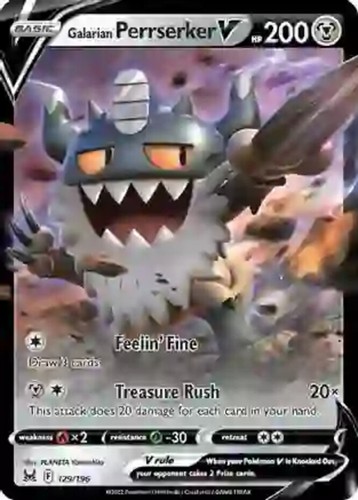 Galarian perrserker - perrserker, v