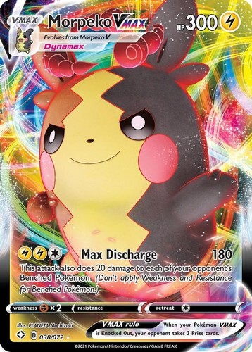 Morpeko vmax 038 072 - morpeko,
