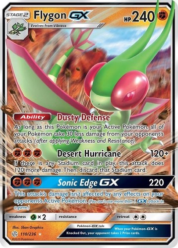 Flygon 110 236 pokemon - gx,