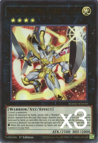 Yugioh number utopia - 3x,