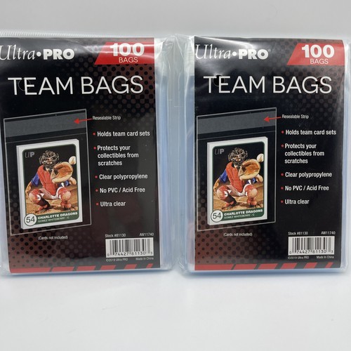 Ultra pro resealable team bags - team,